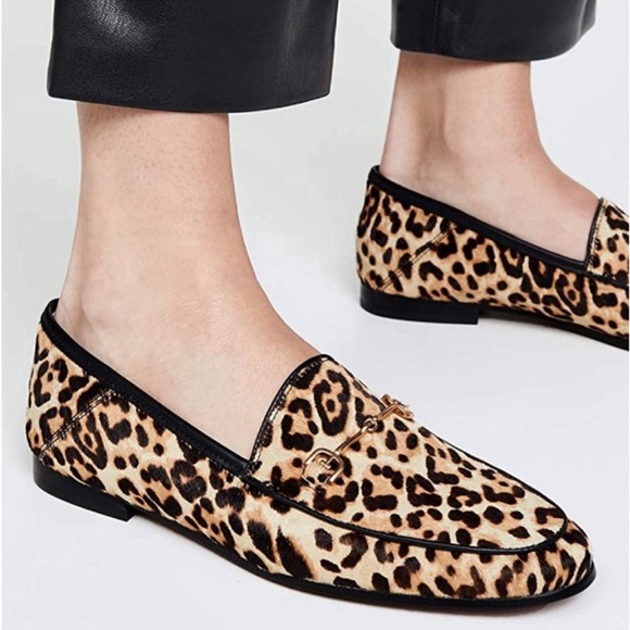 Sam Edelman Women's Loraine Leopard-Print Loafers Size 9 - Picture 8 of 9